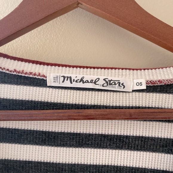 Michael Stars striped thermal - Picture 3 of 6